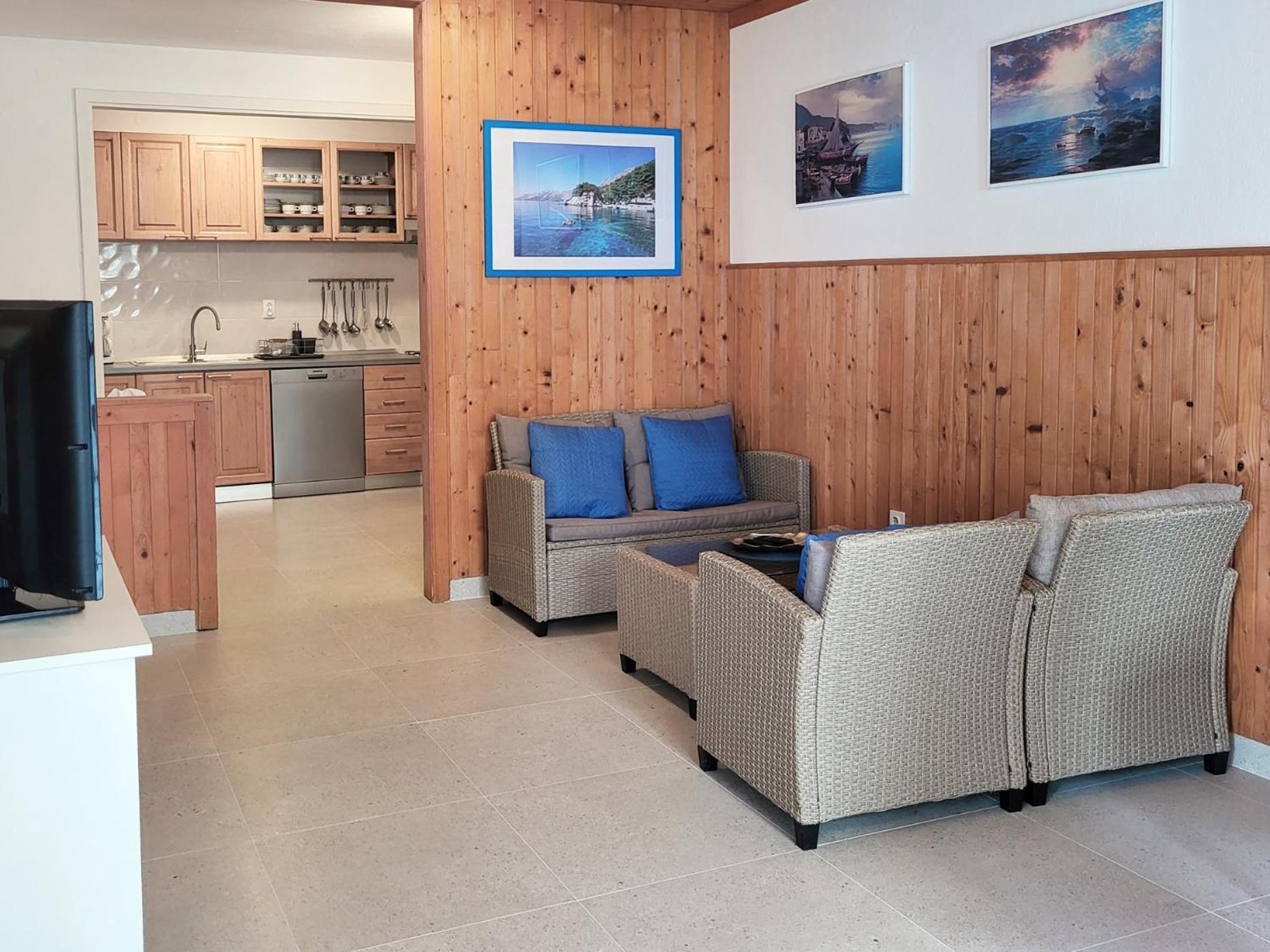 Villa Skalinada With Sea View Brela Kamer foto