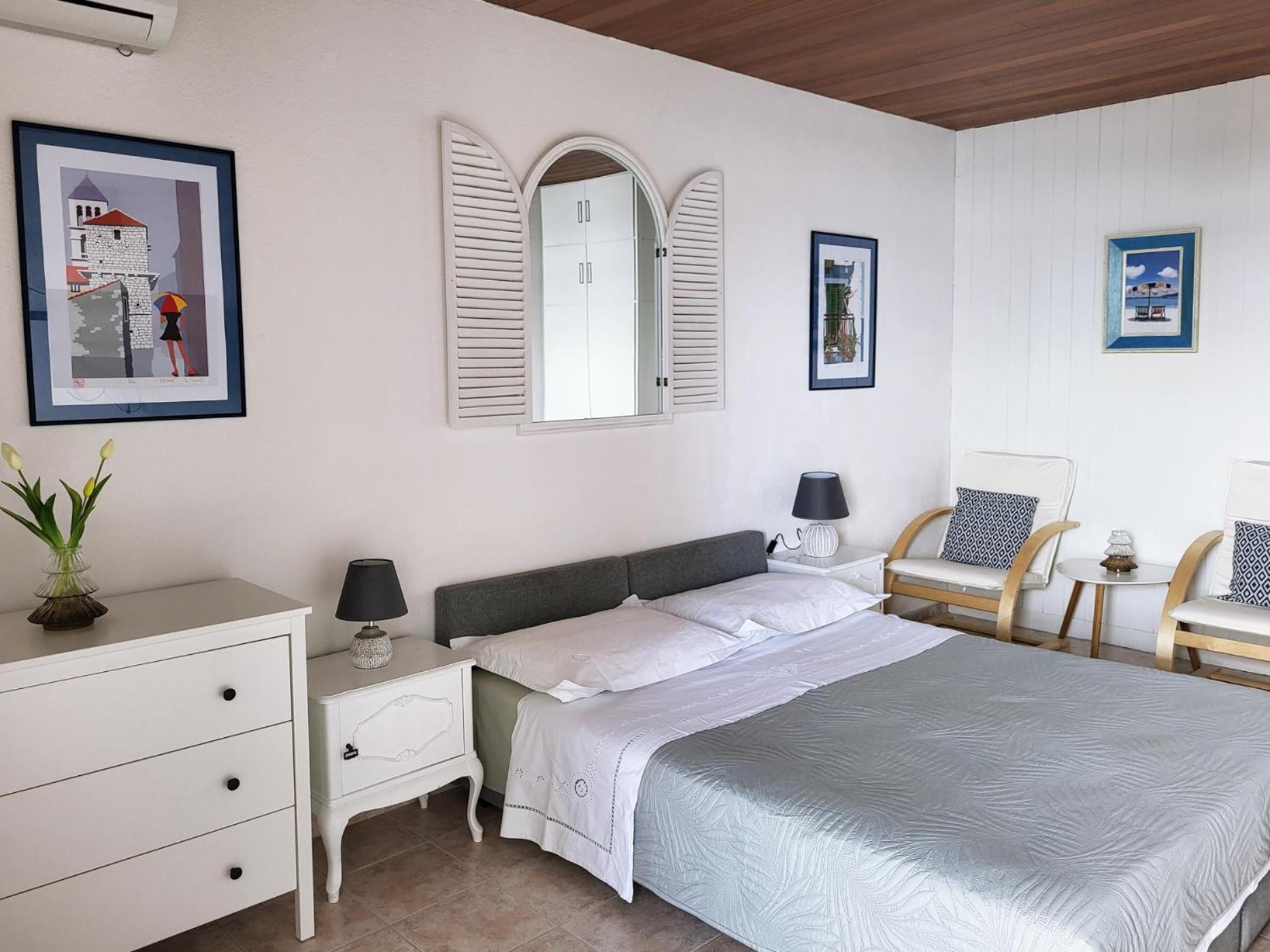 Villa Skalinada With Sea View Brela Kamer foto