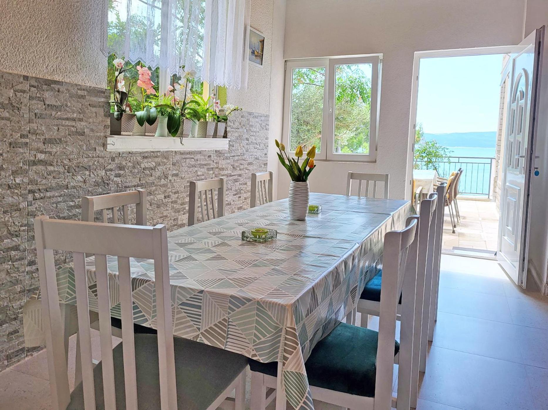 Villa Skalinada With Sea View Brela Kamer foto