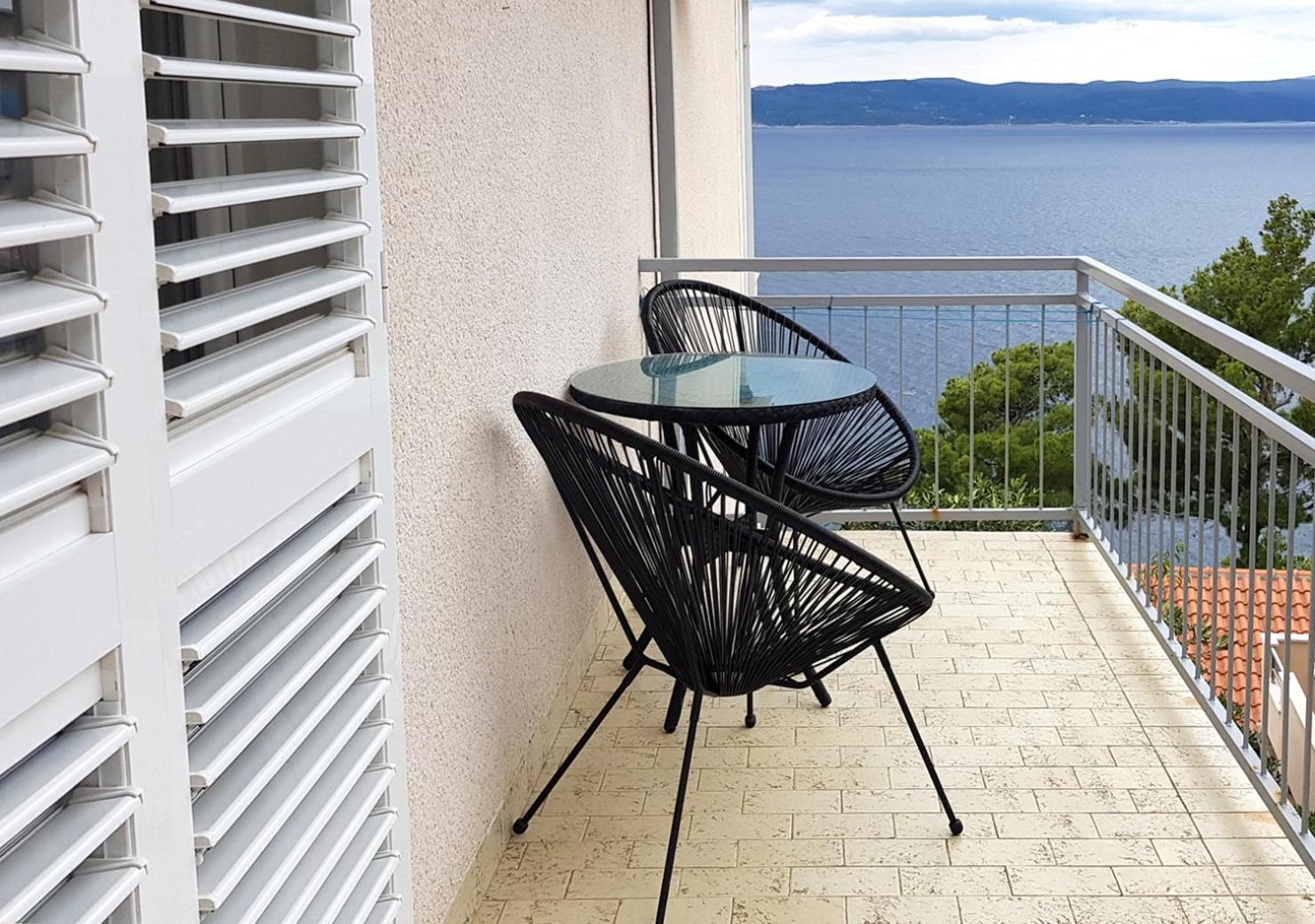 Villa Skalinada With Sea View Brela Kamer foto