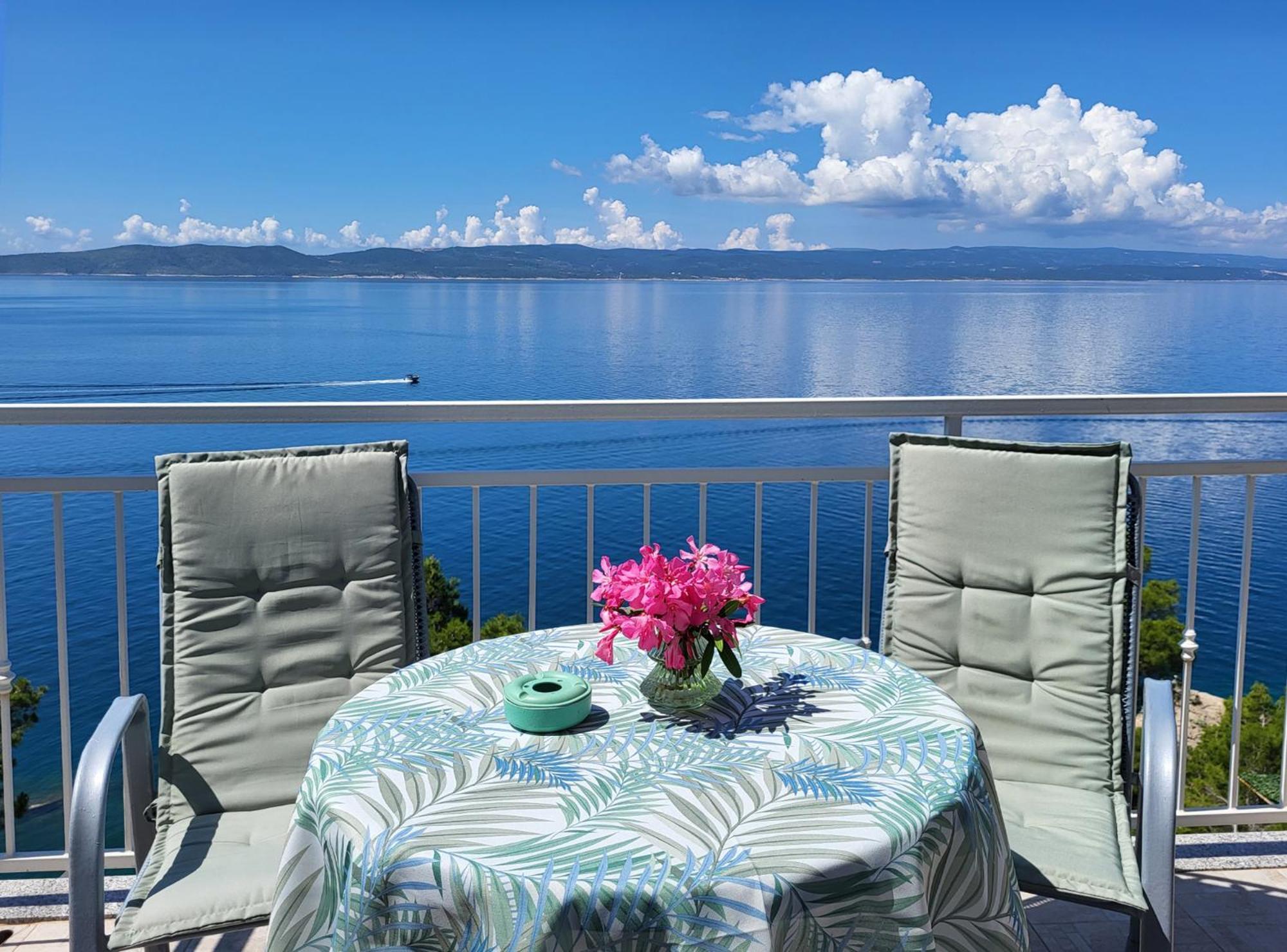 Villa Skalinada With Sea View Brela Kamer foto